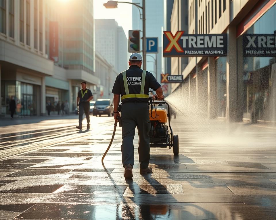 The Benefits of Regular Sidewalk Pressure Washing for Lawrenceville Businesses